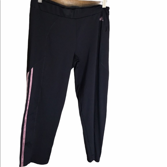 Adidas Clima365 3 Stripe Active Capris , L - Picture 1 of 4